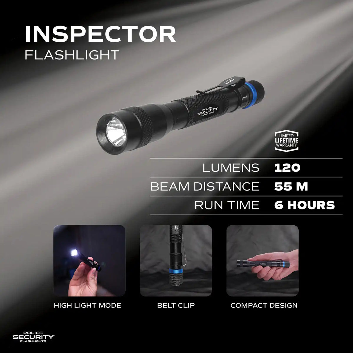 Inspector Flashlight 120