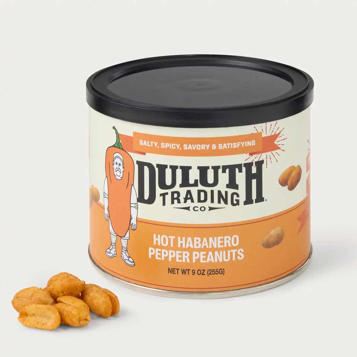 Hot Habanero Pepper Peanuts