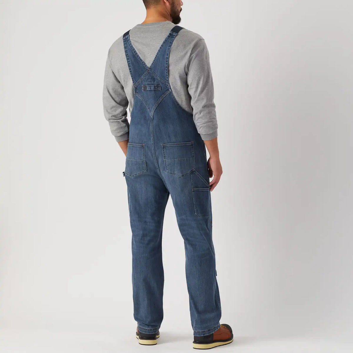 Men's Ballroom Double Flex Denim Bib Overalls